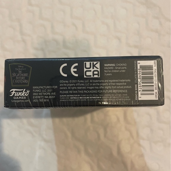 The Nightmare Before Christmas Making Christmas Card Game Funko Brand Family - Picture 4 of 6